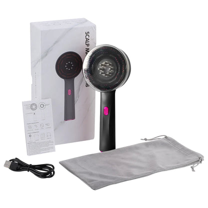VibeBoost Pro – Elektrischer Vibrationsmassagekamm für Haarpflege und Wachstum