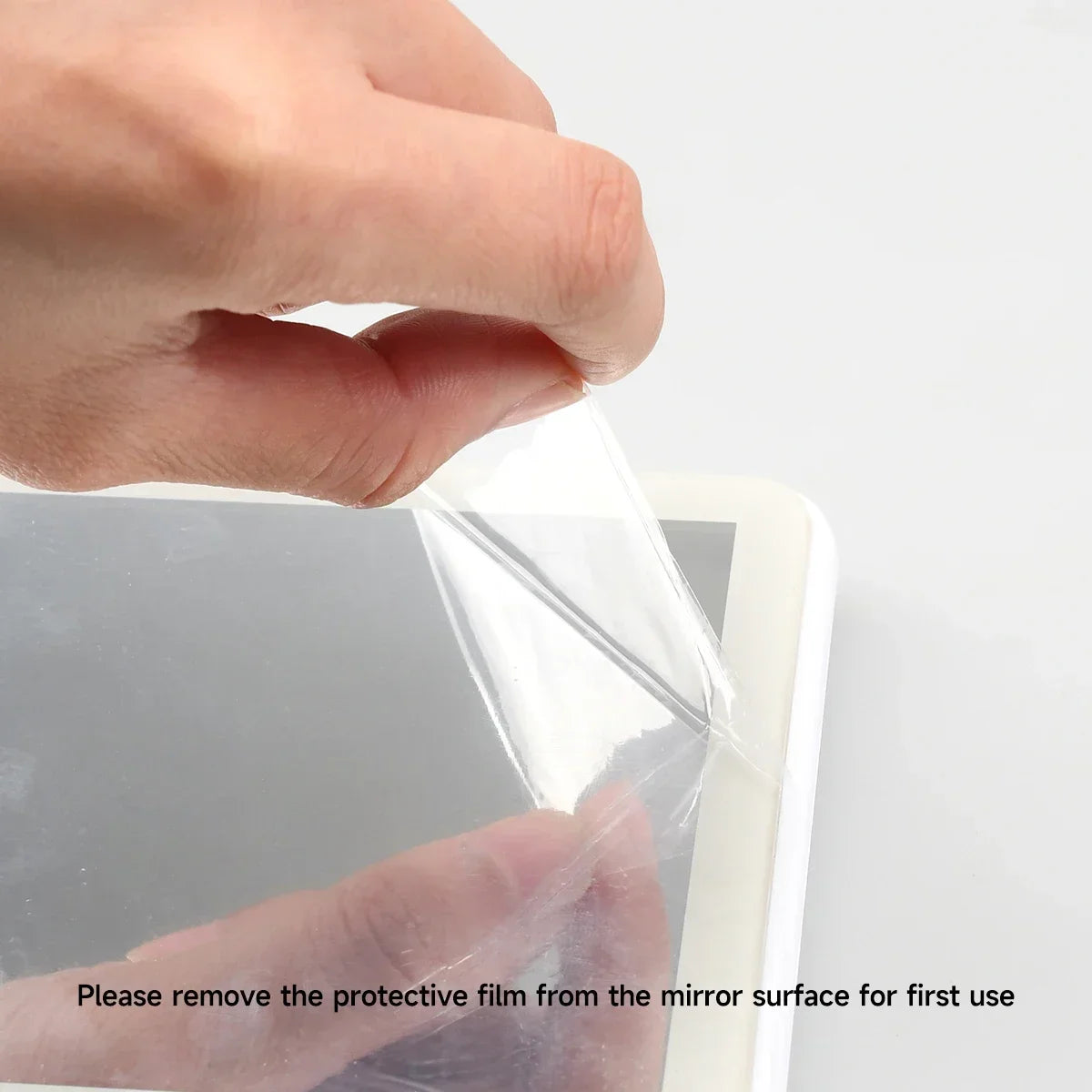 GlowView Pro – Bequemlichkeit im Auto: Wiederaufladbarer LED-Sonnenblenden - Spiegel mit stufenloser Dimmung und Touch-Sensor