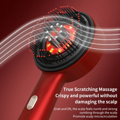 VibeBoost Pro – Elektrischer Vibrationsmassagekamm für Haarpflege und Wachstum