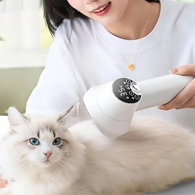 SmartDog Pro 2-in-1: Der intelligente Haartrockner für Hunde und Katzen mit LED-Display und negativer Ionen-Technologie